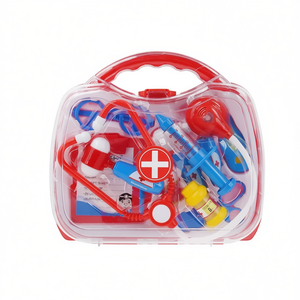 Doctor <b>Toy</b> Medical Kit With Stethoscope Syringe And <b>Tools</b> For Kids Play 27X30X8Cm - Product Image 2