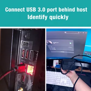 كابل Usb 3.2 من النوع C بزاوية يمنى تبلغ 16 قدم و 90 درجة من صانعي القطع الأصلية من نوع C.