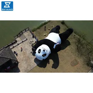 Bambola di peluche modello pubblicitario gonfiabile Panda gigante da 20m (65, 6 piedi)