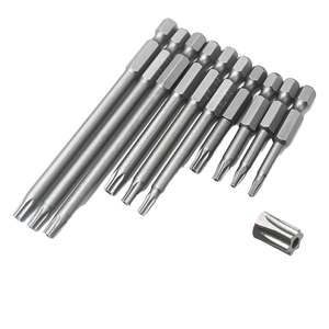 Jeu d'embouts de tournevis industriels en acier du fabricant 50-75-100mm embouts <span class=keywords><strong>creux</strong></span> <span class=keywords><strong>Torx</strong></span> S2 hexagonaux OEM pour les projets de bricolage en gros - Product Image 3