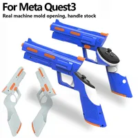 Support de manette pour Quest 3, poignée de manette, poignée de pistolet, prise en main améliorée pour les jeux FPS, tireur pour Oculus Quest 3, accessoire VR