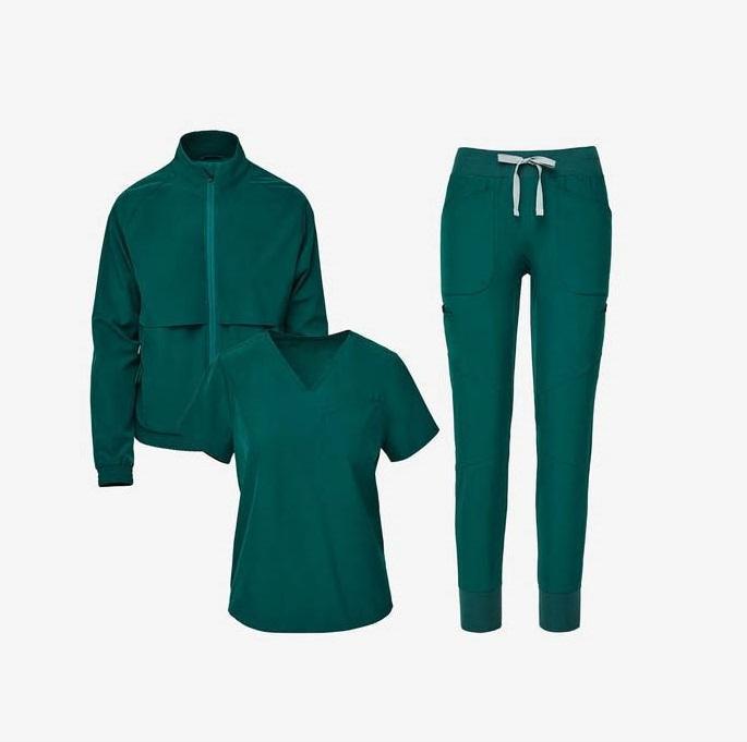 JinTeng V neck Split Medical Work