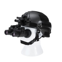 Dispositif de vision nocturne binoculaire monté sur casque PVS-31 DB2041/DB3041 Gen2+ Gen3 IIT Blanc/Vert Observation manuelle conduite nocturne