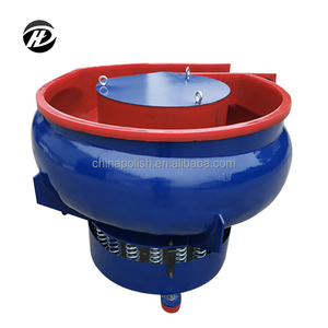 Mesin Pemoles Logam Bertenaga Motor dari Baja Tahan Karat, Peralatan Vibrator Berbentuk Mangkuk untuk Finishing, Daya 3.7KW/5KW, Kapasitas 300L Tinggi - Product Image 6