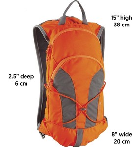 Custom Wholesale Outdoor Sport <b>Running</b> Water Bag 2L Safety <b>Hi</b>-<b>vis</b> Hydration Backpack With Hydration Bladder - Product Image 4