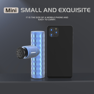 Masseur musculaire profond sans fil ultra silencieux, pistolet <span class=keywords><strong>de</strong></span> massage portatif rechargeable, outil <span class=keywords><strong>de</strong></span> récupération par percussion, moteur sans balais, 4 modes <span class=keywords><strong>de</strong></span> massage - Product Image 4