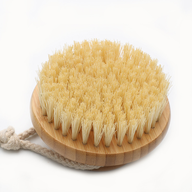 Beige sisal hair