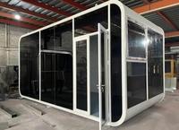 China Apple Cabin Cabine de jardin avec un design moderne Tiny Home Cabin House Living Container Homes Holiday Resort