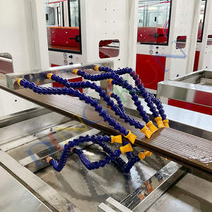 Gỗ nhựa composite <span class=keywords><strong>WPC</strong></span> PE decking hàng rào đùn máy móc hồ sơ đùn Máy làm - Product Image 2