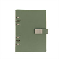 Vente flash - Journal à anneaux esthétique rechargeable avec papier ligné de haute qualité et coffret cadeau individuel