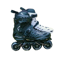 Patins à roulettes professionnels unisexes à une rangée de roues plates pour adultes, personnalisables en usine