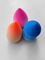 Nouveau dégradé de couleur beauté mélange maquillage éponge cosmétique bouffée éponges douces poudre bouffée femmes maquillage accessoires outils de beauté