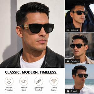 Private Label Oversized Sunglasses OEM Manufacturer | <strong>TAC</strong> Polarized UV400 | CE UKCA Certified | Custom Logo &amp; Packaging - Product Image 2