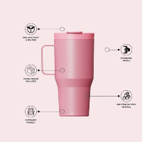 Coffret Cadeau Personnalisé de Gobelets Isothermes en Acier Inoxydable 40oz pour Voiture – Tasse de Voyage Promotionnelle à Double Paroi Sous Vide pour Événements Sportifs avec Couvercle Scellé et Poignée