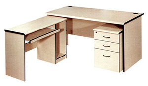 Table et chaise d'étude en forme <span class=keywords><strong>de</strong></span> L en mélamine pour enfants, comptoir debout, table d'ordinateur, meubles <span class=keywords><strong>de</strong></span> <span class=keywords><strong>bureau</strong></span> antiques en bois <span class=keywords><strong>de</strong></span> Chine - Product Image 5