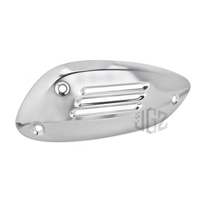 <span class=keywords><strong>Para</strong></span> <span class=keywords><strong>VESPA</strong></span> GTS GTV <span class=keywords><strong>200</strong></span> 250 300, cubierta de aislamiento de tubo de <span class=keywords><strong>escape</strong></span> plateado <span class=keywords><strong>para</strong></span> motocicleta, accesorios de aleación de aluminio, protector térmico - Product Image 1