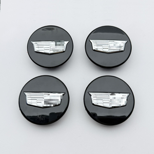 Cache-moyeux de roue de 67 mm pour <span class=keywords><strong>Cadillac</strong></span> ATSL XTS CT6 XT6, protections anti-poussière pour emblème central de pneu sur moyeu de roue - Product Image 4
