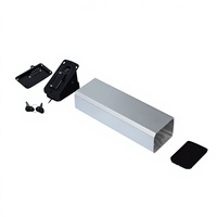 Caja de Batería para Bicicleta Eléctrica ALX131, Integración Invisible, Diseño Limpio, Compatible con 36V-72V 18650/21700, Directo de Fábrica para Bicicletas Eléctricas de Lujo