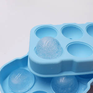 Moule à glace en silicone 8 cavités pour pucks de hockey, recommandé par l'usine, de qualité alimentaire, auto-scellant et facile à démouler, pour l'export. - Product Image 5