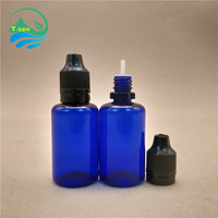 Vide 10ml 30ml 50ml 60ml 100ml 120ml bouteille compte-gouttes d'huile liquide en plastique PET bouchon à l'épreuve des enfants bouteilles de jus à presser