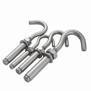 Pernos de Expansión con Cabeza Plana y Rosca Hexagonal de Acero Inoxidable M8 18-8 - Product Image 1