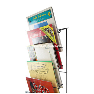 Black or White Wall Mounted <strong>Vinyl</strong> Record <strong>Storage</strong> Stand Hanging Record Display Rack Shelf Oil Painted GOKA HOT - Product Image 5