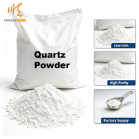 Poudre de quartz de haute pureté, farine de silice pour la fabrication de moules et de matériaux réfractaires