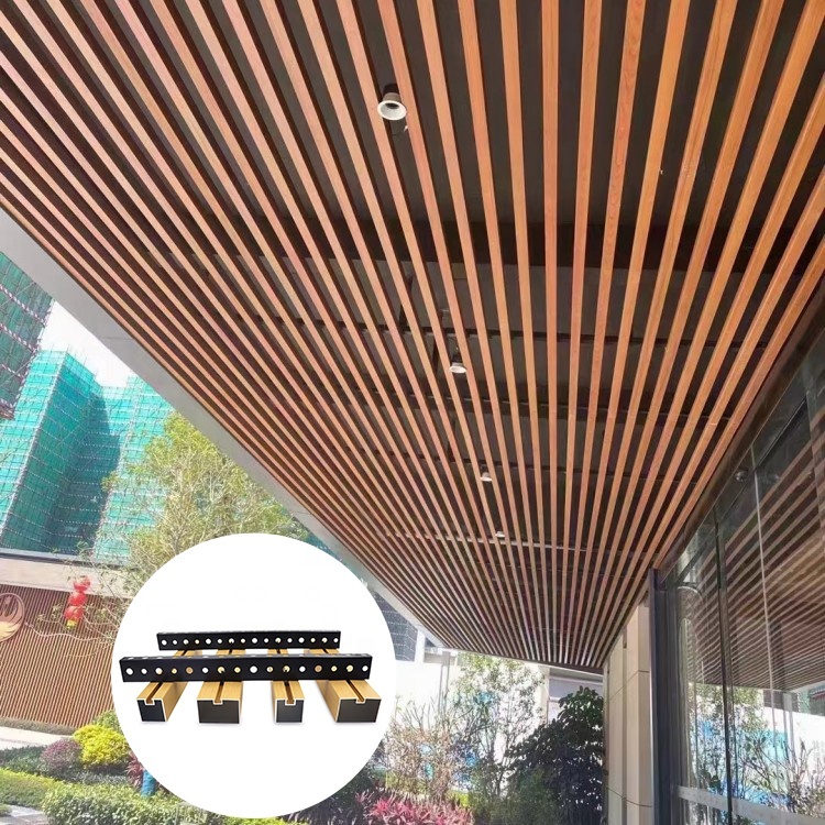 Aluminum Drop Ceiling 40x40mm Modern Waterproof
