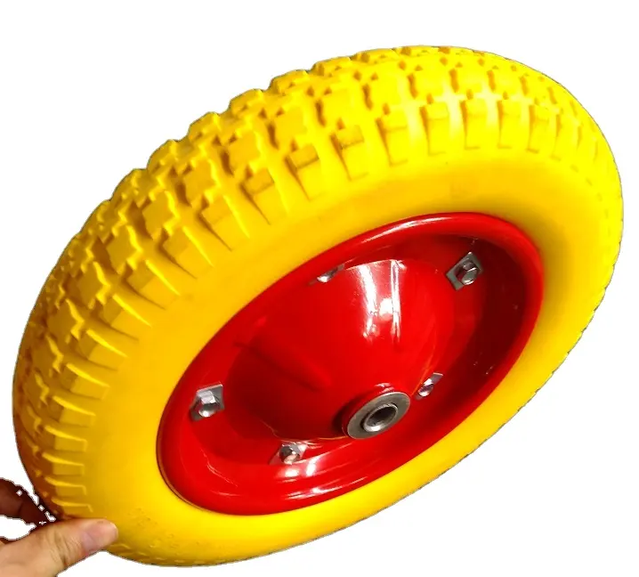 Полиуретановые однотонные шины из полиуретана, полиуретановые шины желтого цвета для колесных дисков