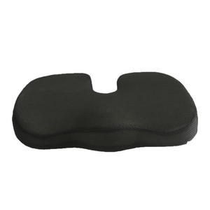 Cojín de Asiento Ergonómico Exclusivo Transfronterizo, Negro, Transpirable, de Algodón, Almohadilla Oblonga para Silla, para Uso en Auto y Oficina - Product Image 2
