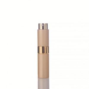 Custom Refillable 8Ml 10Ml Aluminum Twist Open <b>Perfume</b> Atomizer Spray <b>Bottle</b> Pocket Portable Travel Personal Care - Product Image 4