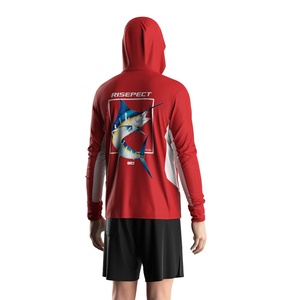 Chemise de pêche professionnelle à capuche, anti-humidité, protection solaire UPF50+, conçue pour un confort maximal en extérieur - Product Image 6