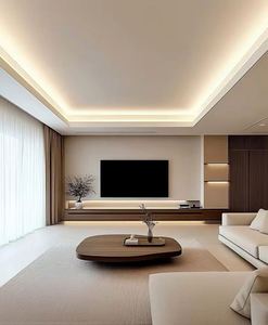 Mueble de TV de pared de madera barato de fábrica, diseños de muebles, Hogar Moderno, sala de estar, soporte de madera maciza, gabinetes de TV - Product Image 6