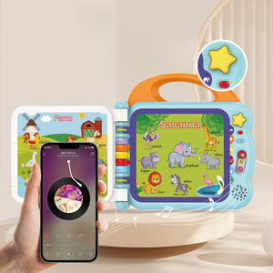 Haute qualité enfants illumination 12 sujets d'apprentissage point anglais lecture jouets bébé mots amusants <span class=keywords><strong>livre</strong></span> <span class=keywords><strong>audio</strong></span> apprentissage machine jouets - Product Image 4