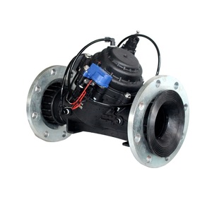 โซลินอยด์วาล์วแบบพัลส์พลังงานแสงอาทิตย์ Dn150 การเชื่อมต่อแบบหน้าแปลน ตัวเรือนพลาสติก สำหรับระบบชลประทานในฟาร์ม - Product Image 1