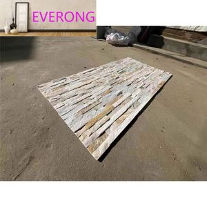 Revestimiento <span class=keywords><strong>de</strong></span> Pared <span class=keywords><strong>de</strong></span> <span class=keywords><strong>Piedra</strong></span> <span class=keywords><strong>de</strong></span> Pizarra para Fachada Exterior <span class=keywords><strong>en</strong></span> Beige y Blanco Moderno, Acabado Natural, para Hoteles, Villas y Exteriores - Product Image 5