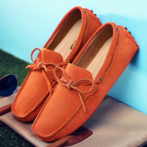 Mocasines de gamuza para hombre estilo 2024 con cordones, zapatos para conducir, para venta al por mayor de calzado masculino. - Product Image 4