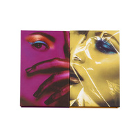 Marque privée personnalisée 24 couleurs Palette de fard à paupières haute Pigment poudre imperméable ombre à paupières maquillage finition miroitante peau foncée claire