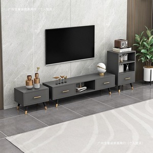 Meuble TV Minimaliste Moderne Style Scandinave pour Appartement Compact, Meuble de Base Simple, Luxe Léger - Product Image 3