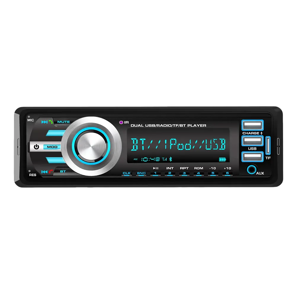 Goede Merk Auto Draadloze Muziek Download Mp3 Speler Met Bluetooth Usb Radio Oem Audio Stereo Rohs Herkomst Geavanceerde Type Garantie