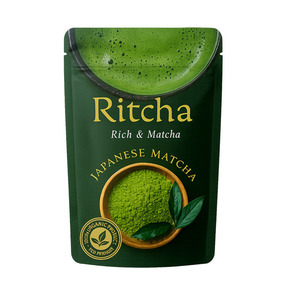 Acheter en ligne Thé vert matcha japonais aromatisé en poudre Produit en gros en vrac emballé dans un sac - Product Image 1