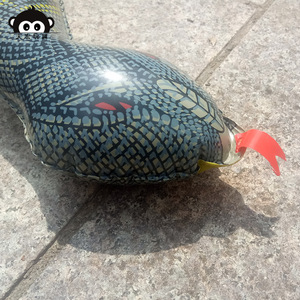 <b>Inflatable</b> Python Snake 95cm PVC <b>Halloween</b> Prank Prop Outdoor Yard Decorations - Product Image 4