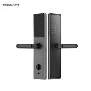 Cerradura Digital Inteligente Electrónica para Puerta con Huella Dactilar y RFID, Aleación de Aluminio para Puertas de Acero - HAOYUXING <span class=keywords><strong>HK10</strong></span> - Product Image 1