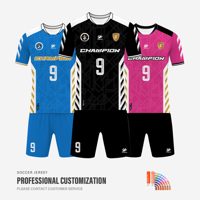 Custom Soccer Jersey Football Team T-shirt Polyester Football Jersey Sublimation Printing Breathable Jersey