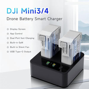 Cargador de Batería para Dron Mini 3/4/5 Pro, Centro de Carga Rápida de 72W con Doble Puerto, Carga Paralela de 36W + 36W, Control por Aplicación, GaN Integrado - Product Image 2