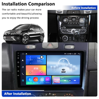 Accessoire de voiture en gros 10.1 "panneau de façade d'autoradio pour Renault Sandero 2009-2013 cadre de lecteur multimédia panneau de kit Dah de voiture