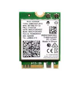 Para Intel 8265NGW 8265 802.11ac Bluetooth 4.2 Wifi Wlan NIC 2.4G/5G de doble banda, tarjeta Wifi inalámbrica de 867Mbps 8265AC - Product Image 1