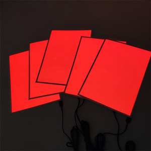Película de luz fría <span class=keywords><strong>EL</strong></span>, panel de retroiluminación <span class=keywords><strong>EL</strong></span> cortable, lámina de retroiluminación <span class=keywords><strong>EL</strong></span>, panel de lámina luminosa LED personalizado, lámina flexible - Product Image 5