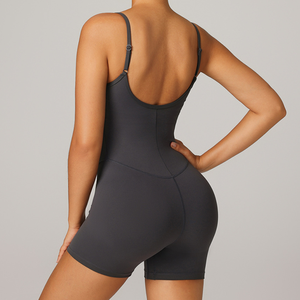 Top Deportivo Sin Mangas para Yoga, Mono para Gimnasio, Ropa Deportiva con Espalda en Forma de U, Body para Yoga, Prendas Deportivas Suaves y Transpirables para Mujer - Product Image 2