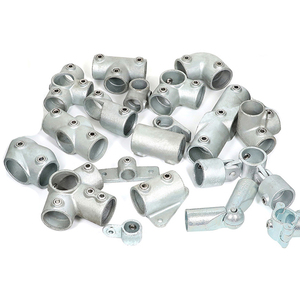 Conectores de Tubería para Sistemas de Barandillas de Seguridad de Hierro Maleable de Alta Resistencia 246, con Abrazadera de Llave Extraíble - Product Image 6